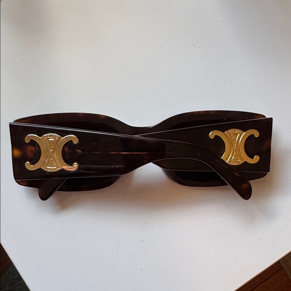 Celine tortoise acetate sunglasses